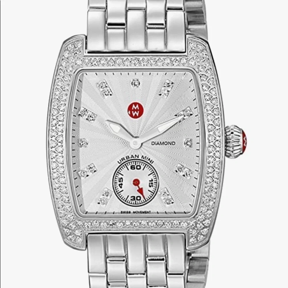 Michele Diamond Urban Mini Watch - Picture 2 of 8